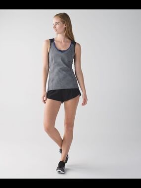 NWOT Lululemon Striped Athletic Tank Top